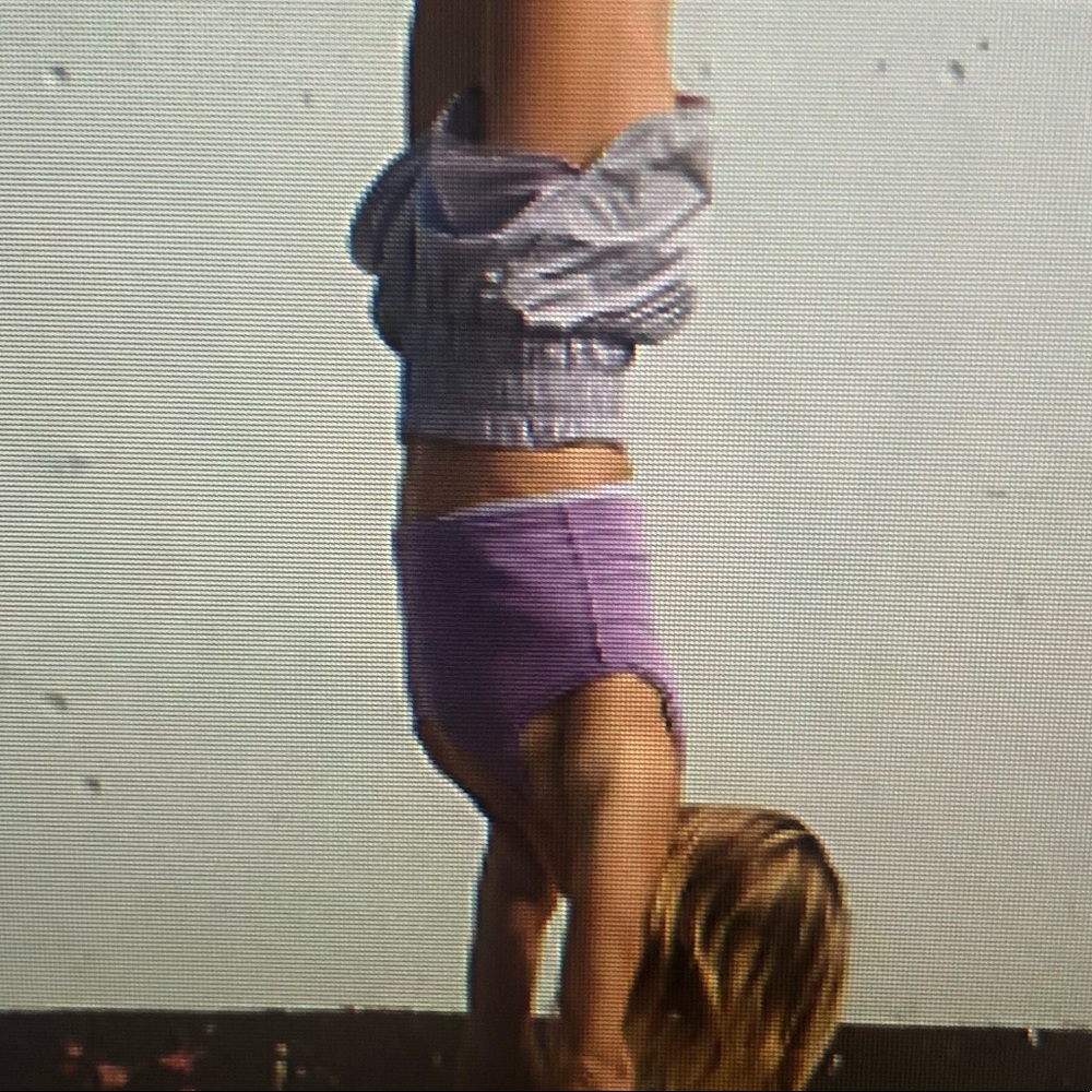 SoldNWT free people the way home lavender shorts - Picture 3 of 8